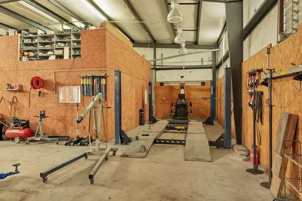 a view of gym