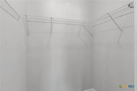 a view of a rack on the wall