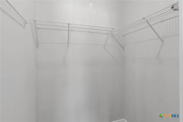 a view of a rack on the wall