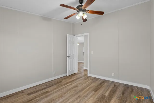 wooden floor in an empty room