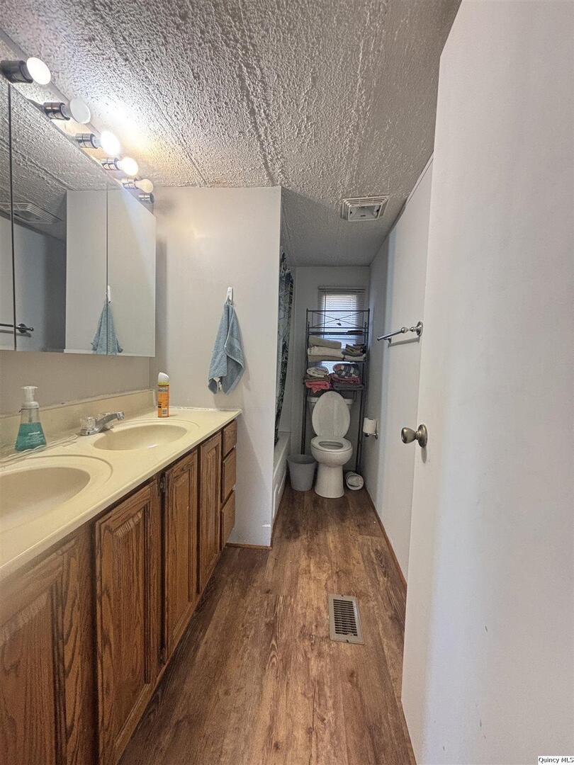 2330 East Co Road 1400 Carthage, IL 62321 - Photo 13 of 19 a view of a bathroom with a sink and mirror