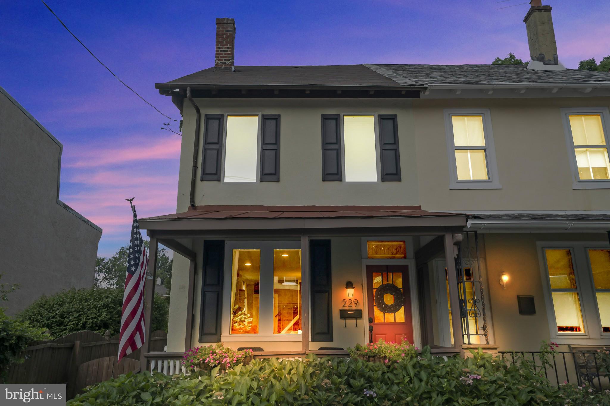 front view of a house