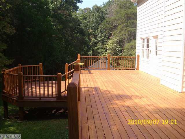 1485 Devaux Road Rural Hall, NC 27045 - Photo 14 of 16 Other. Large deck off kitchen