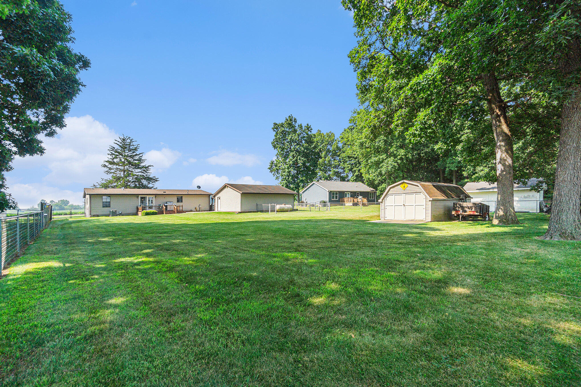 13596 Pleasant View Road Three Rivers, MI 49093 - Photo 8 of 19 Backyard