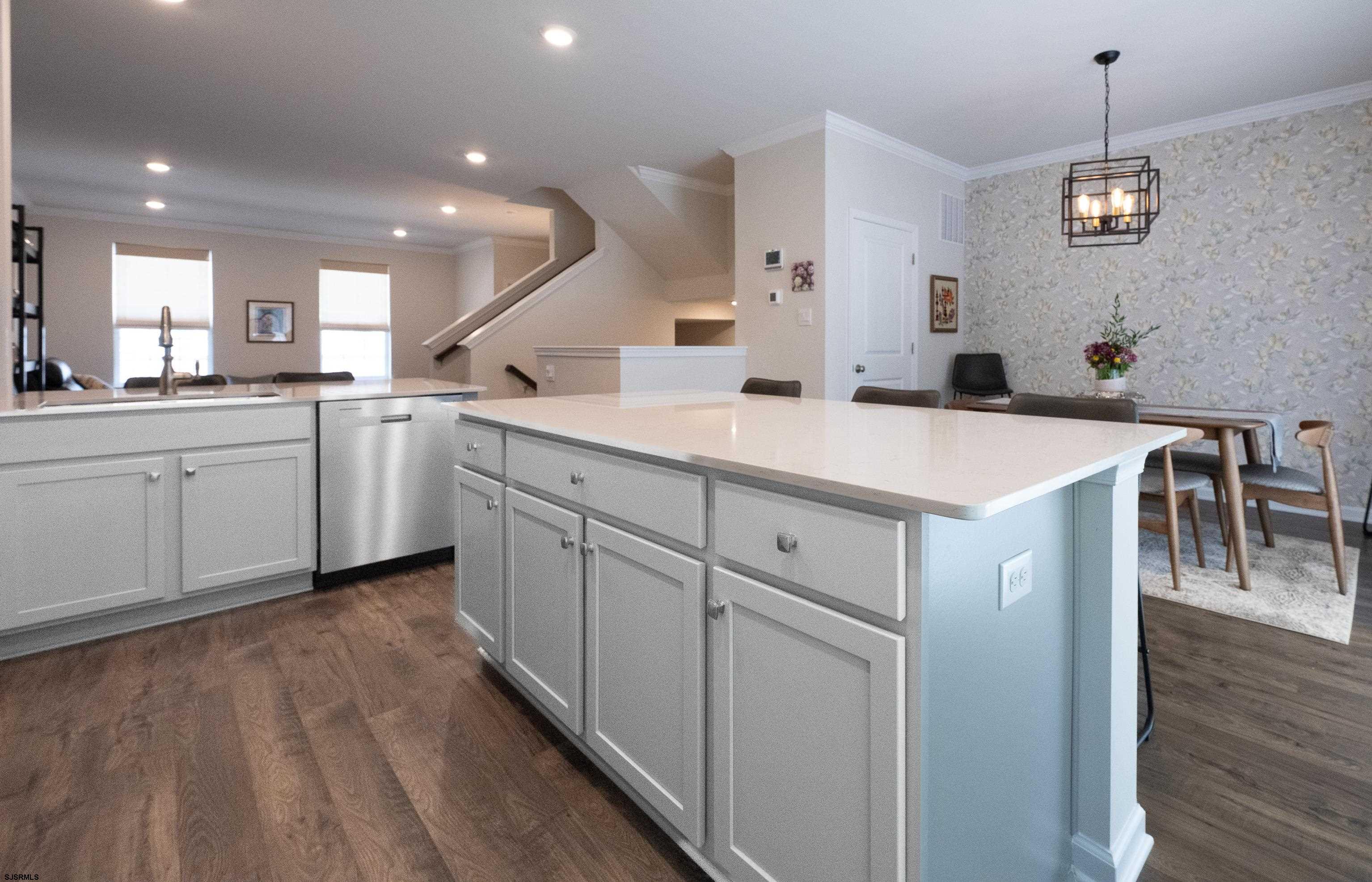 18 Lilac Circle Mount Laurel, NJ 08054 - Photo 19 of 52 a kitchen with sink and white cabinets
