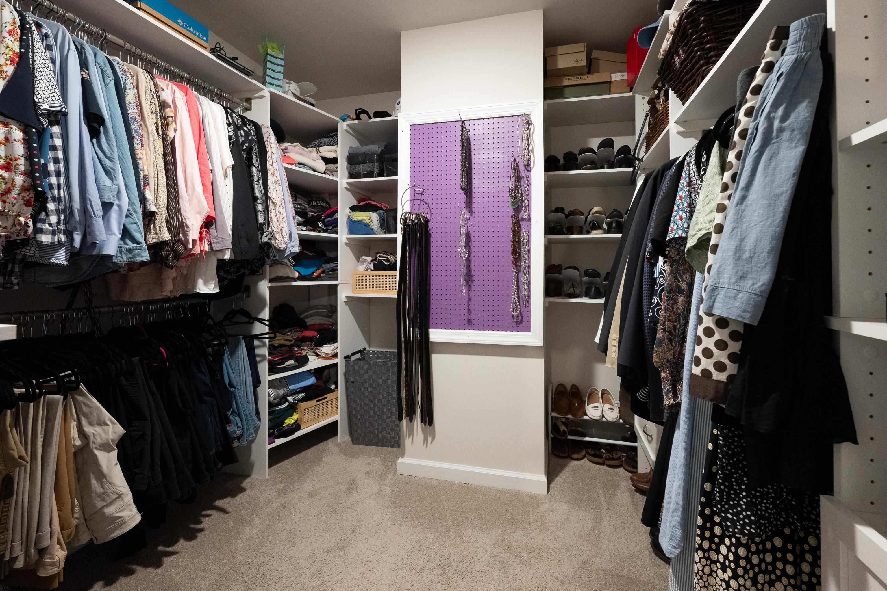 18 Lilac Circle Mount Laurel, NJ 08054 - Photo 34 of 52 a view of walk in closet with clothes and shoes