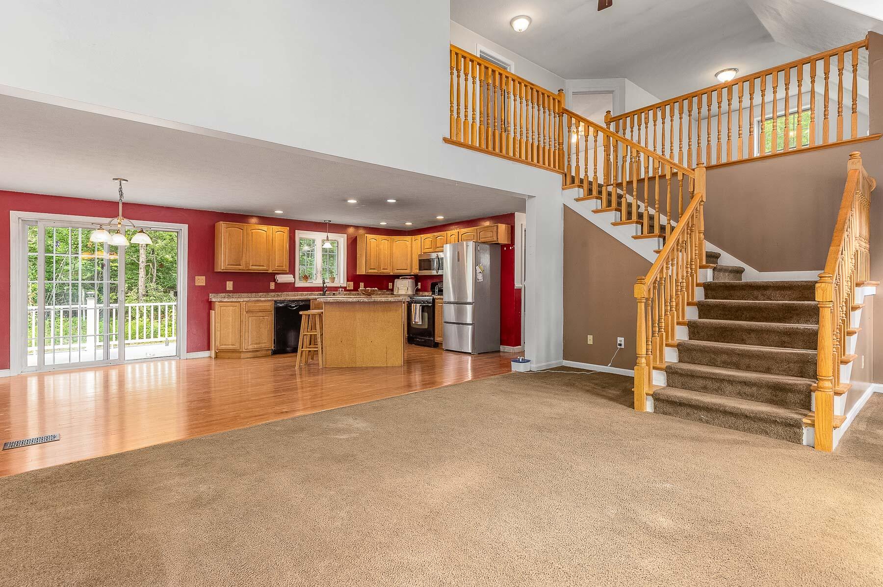 Undisclosed Address Alfred, ME 04002 - Photo 19 of 50 Living Room & Kitchen