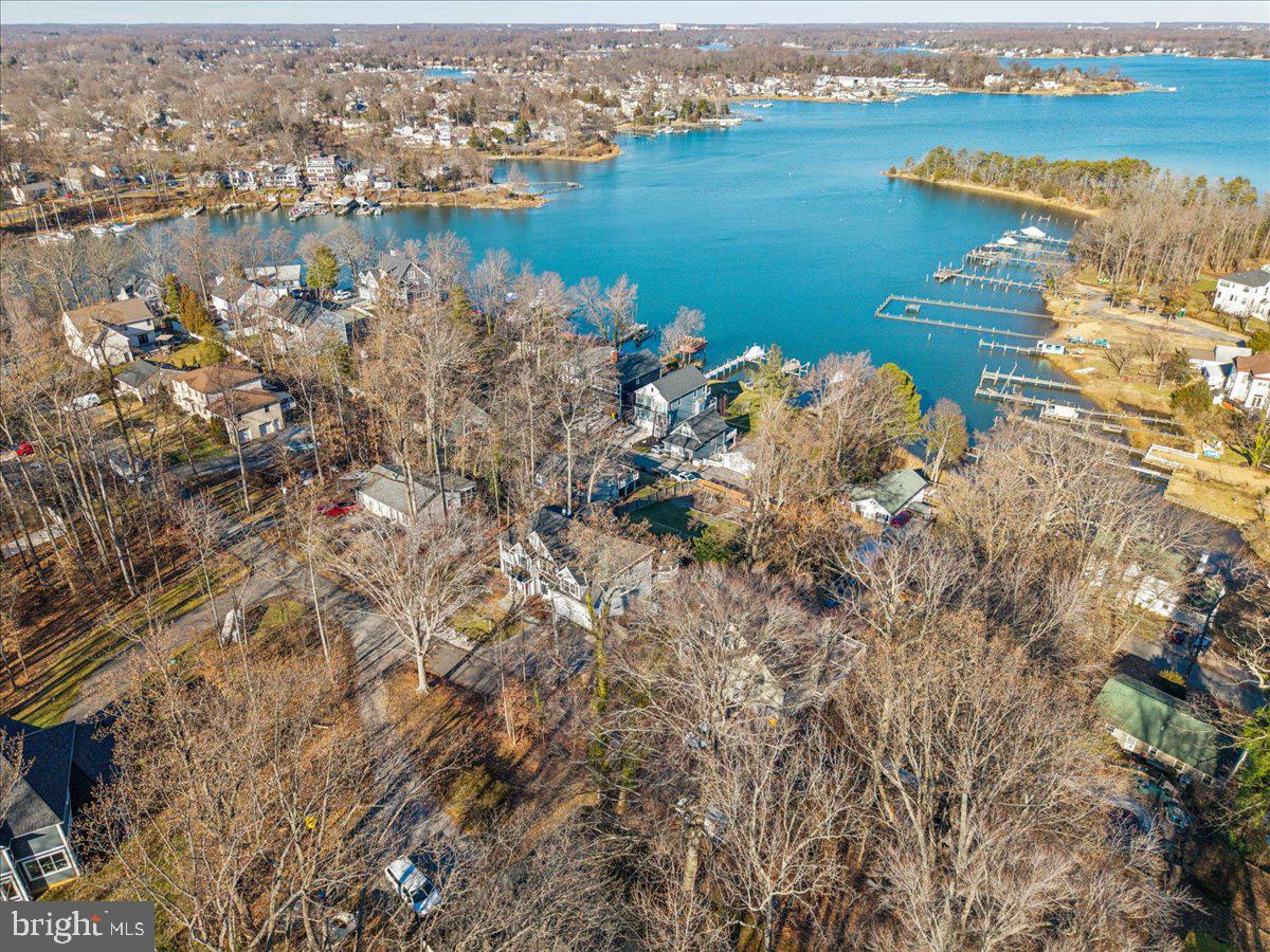 3325 Glebe Drive Edgewater, MD 21037 - Photo 62 of 84 an aerial view of a houses with ocean view