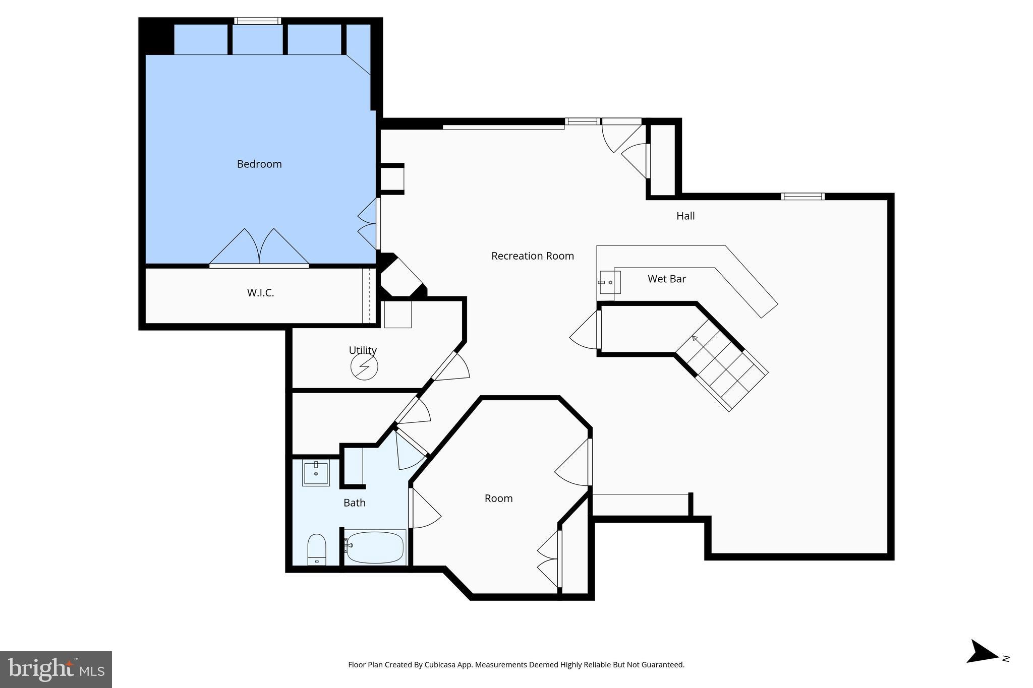 15 Riva Ridge Drive Stafford, VA 22556 - Photo 46 of 49 Lower level floor plan