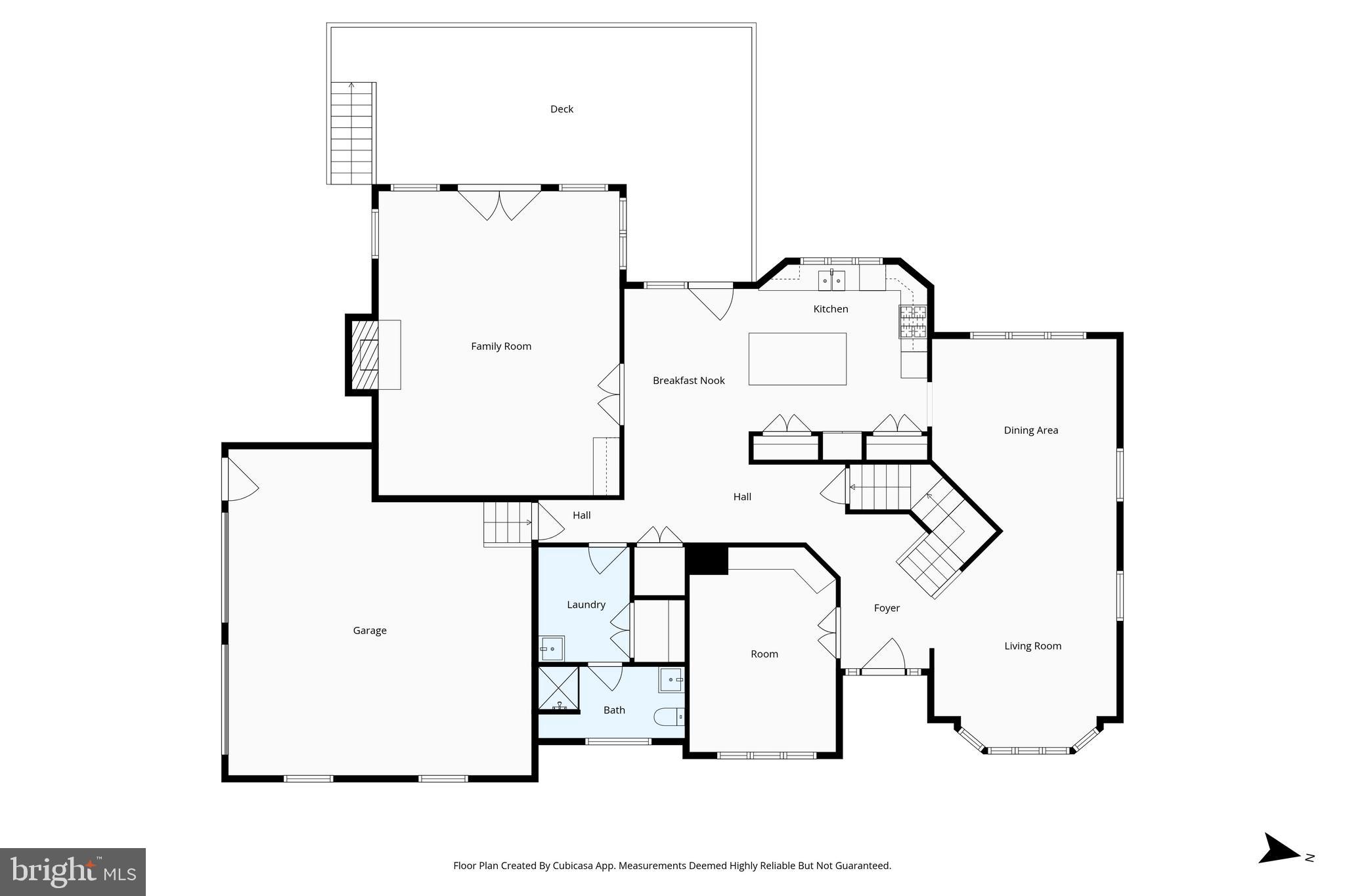 15 Riva Ridge Drive Stafford, VA 22556 - Photo 48 of 49 Main Level Floor Plan