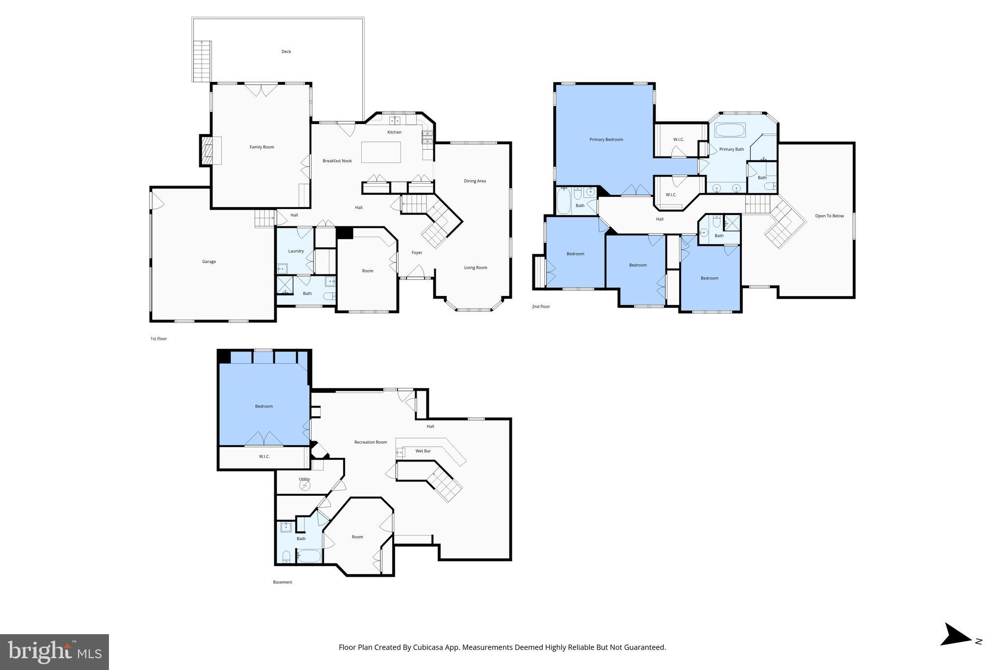 15 Riva Ridge Drive Stafford, VA 22556 - Photo 49 of 49 Whole House Floor Plan
