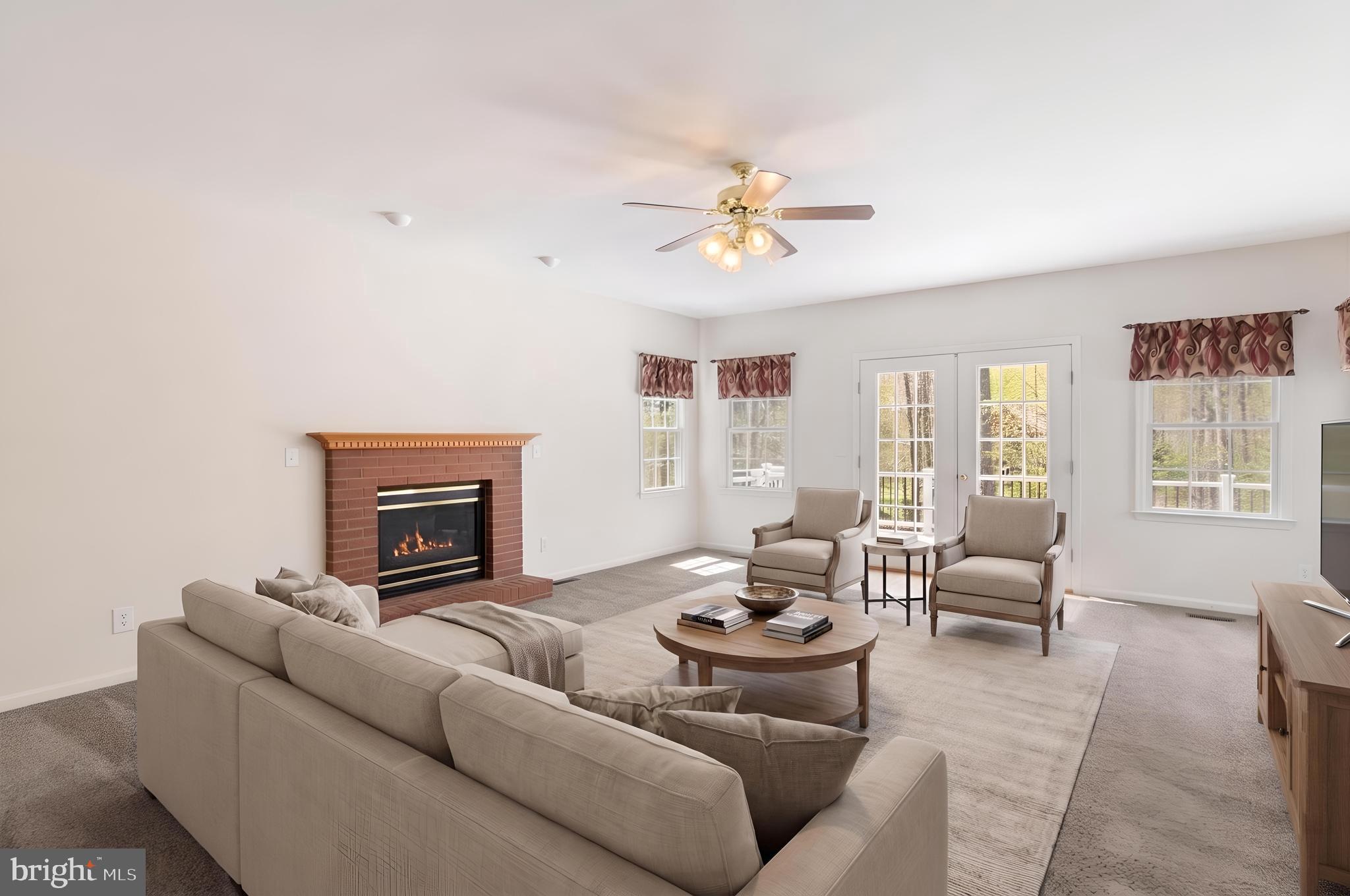 15 Riva Ridge Drive Stafford, VA 22556 - Photo 5 of 49 Spacious Family Room leads to back deck
