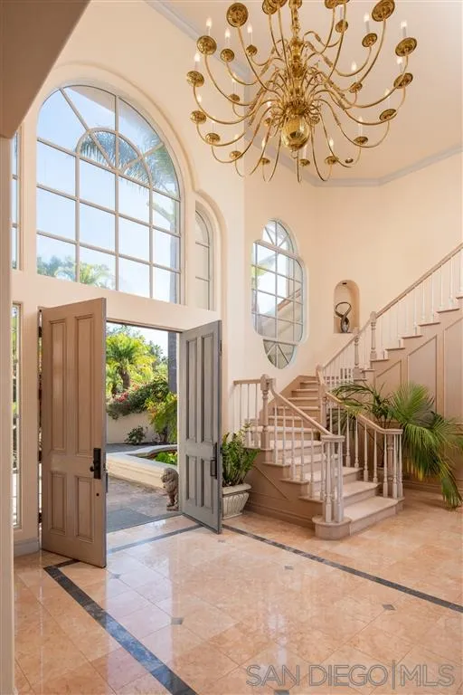 7430 St Andrews Road Rancho Santa Fe, CA 92067 - Photo 8 of 25 a view of balcony with a potted plant