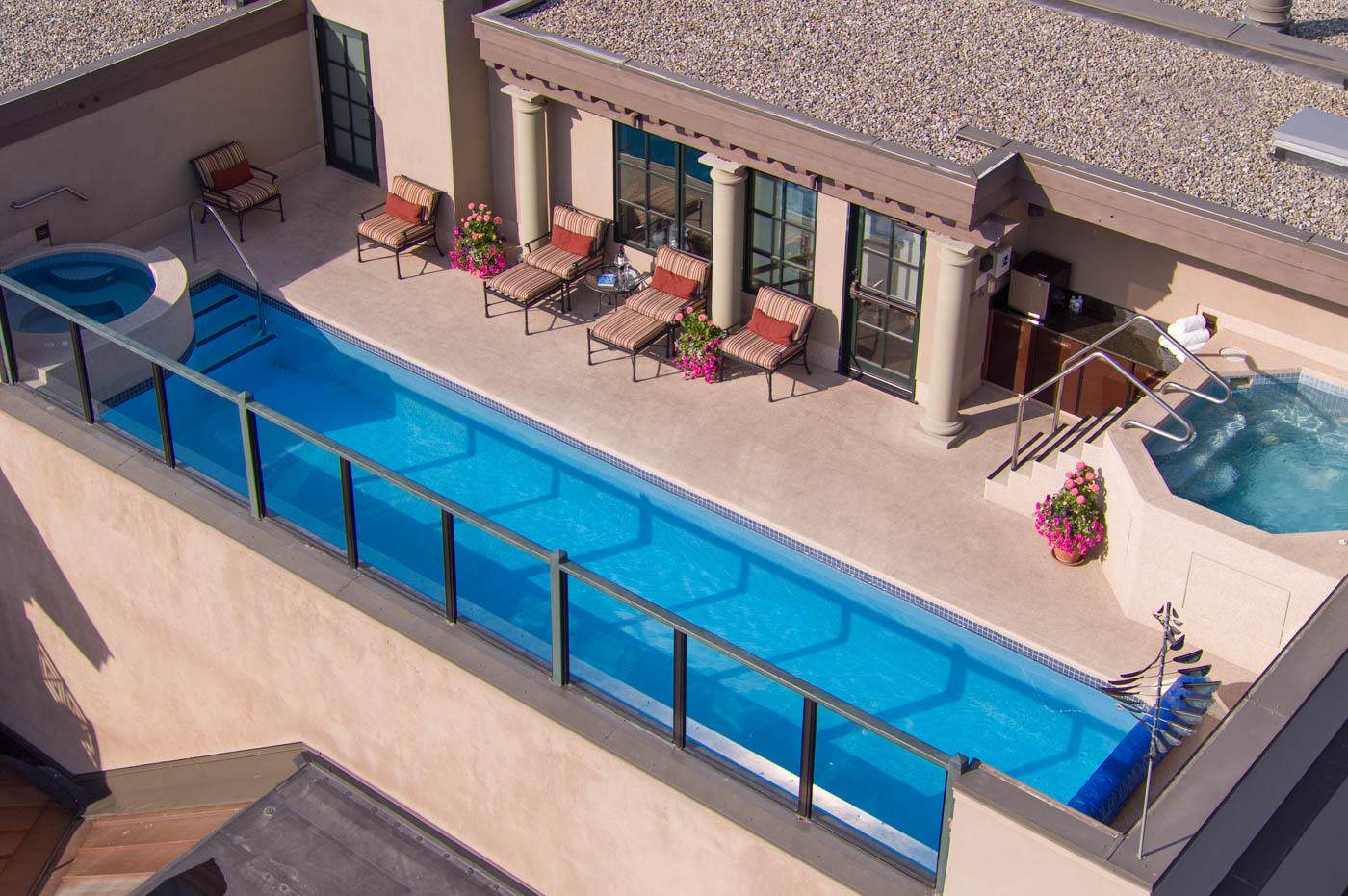 680 Sun Valley Road, Unit 8B Ketchum, ID 83340 - Photo 15 of 20 LS Pool Aerial