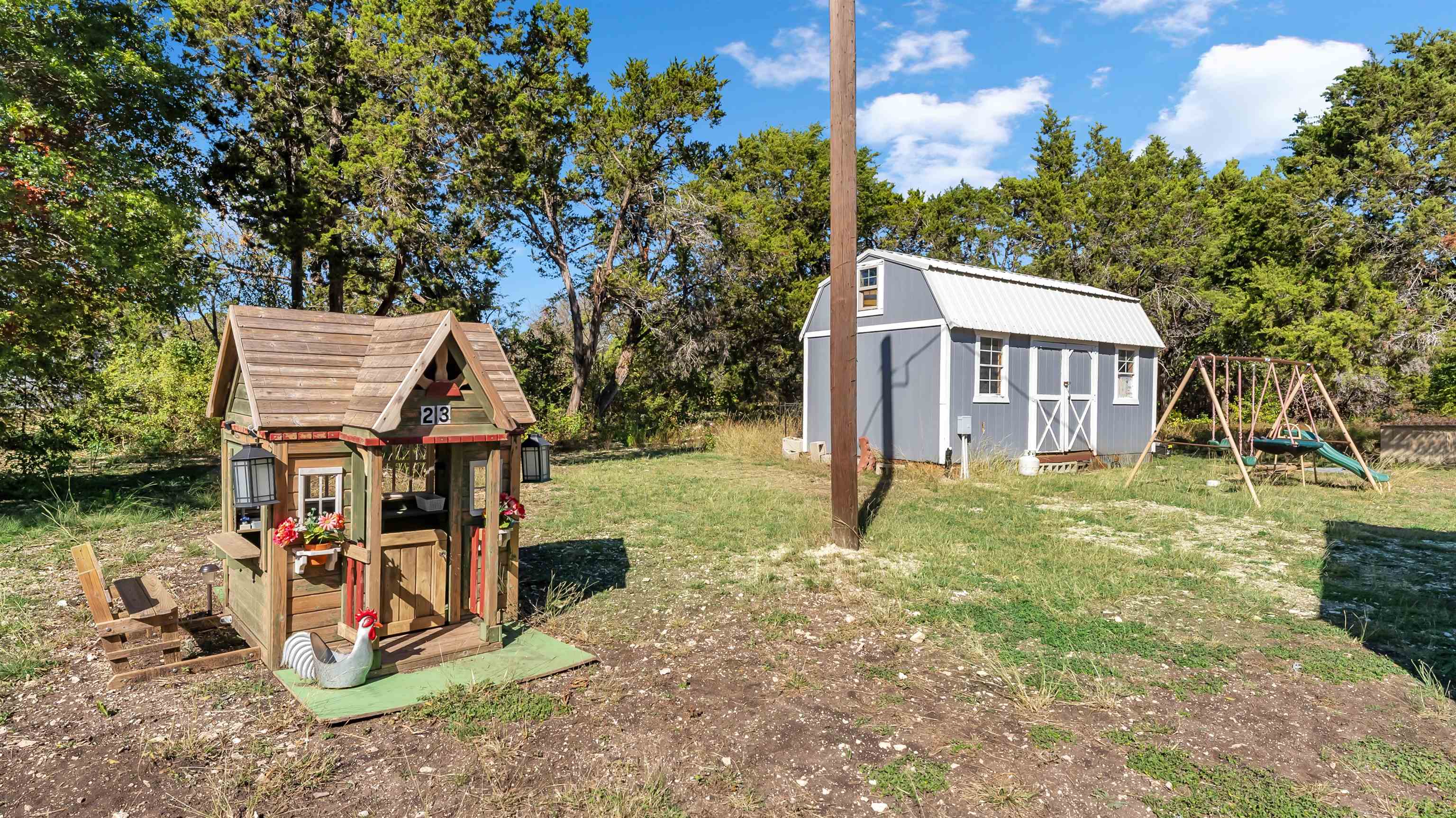 5128 West 29th Highway Bertram, TX 78605 - Photo 19 of 28 front view of house with a yard