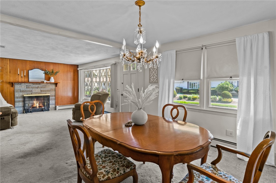 47 Mockingbird Drive Cranston, RI 02920 - Photo 2 of 28 Dining room and living room