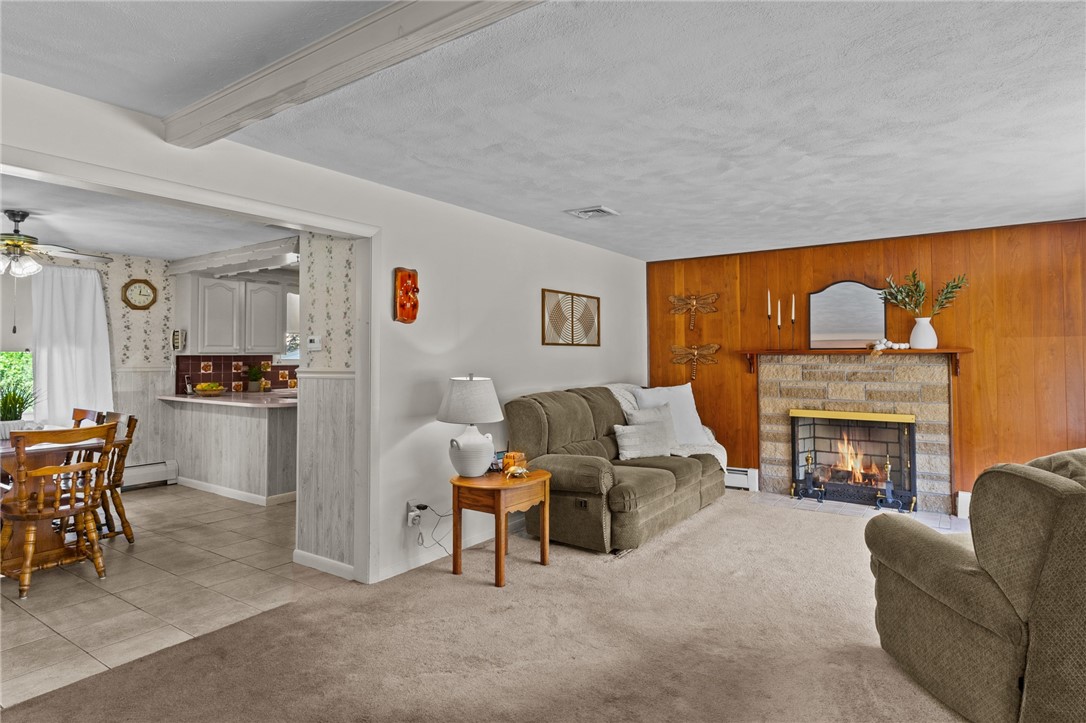 47 Mockingbird Drive Cranston, RI 02920 - Photo 5 of 28 Living room and dining room