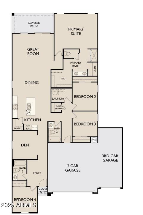 46887 West Old Timer Road Maricopa, AZ 85139 - Photo 23 of 23 Lot 55 - Floor Plan