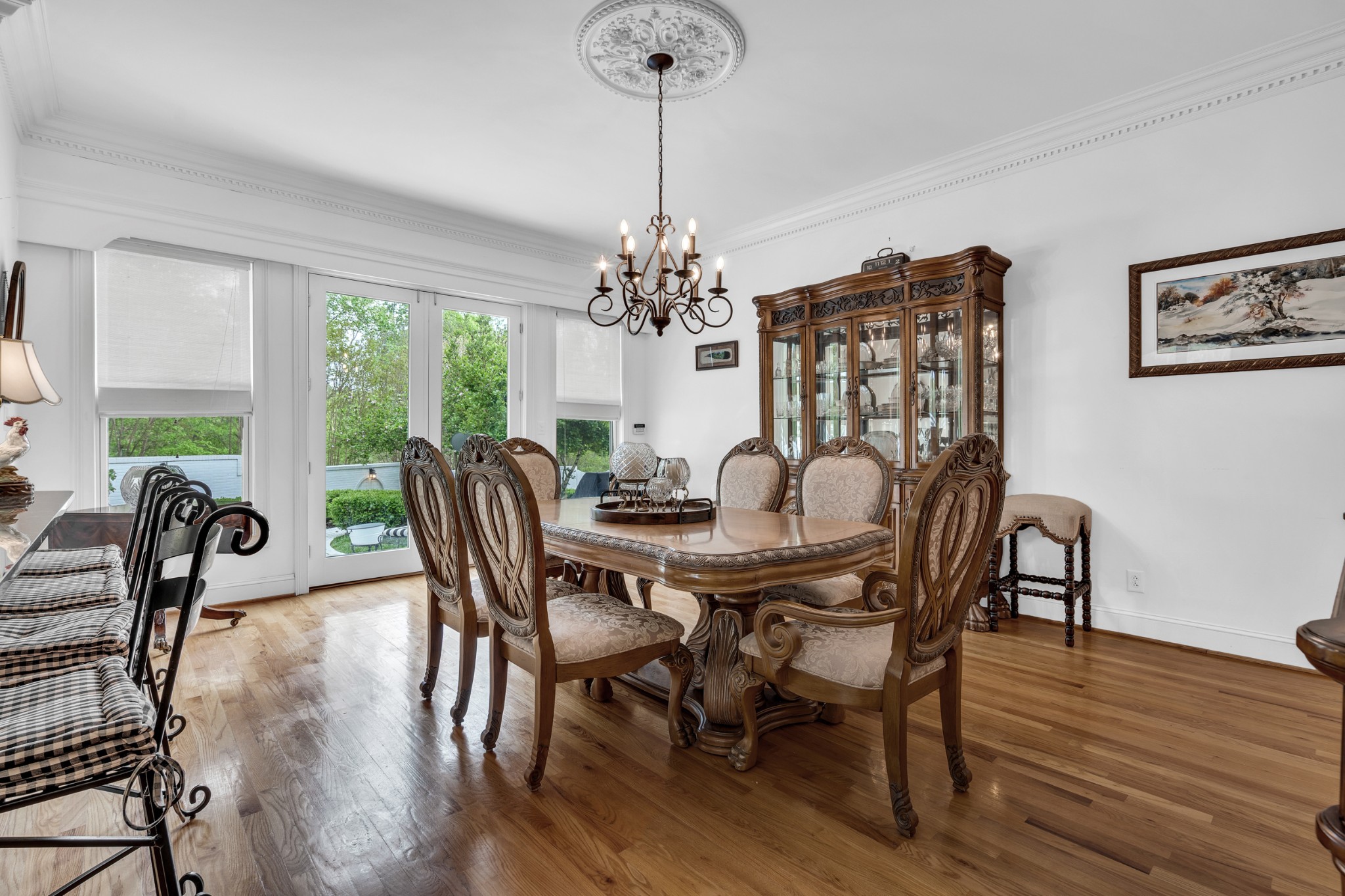 515 Cox Hollow Road Dover, TN 37058 - Photo 17 of 57 a view of a dining room with furniture window and outside view