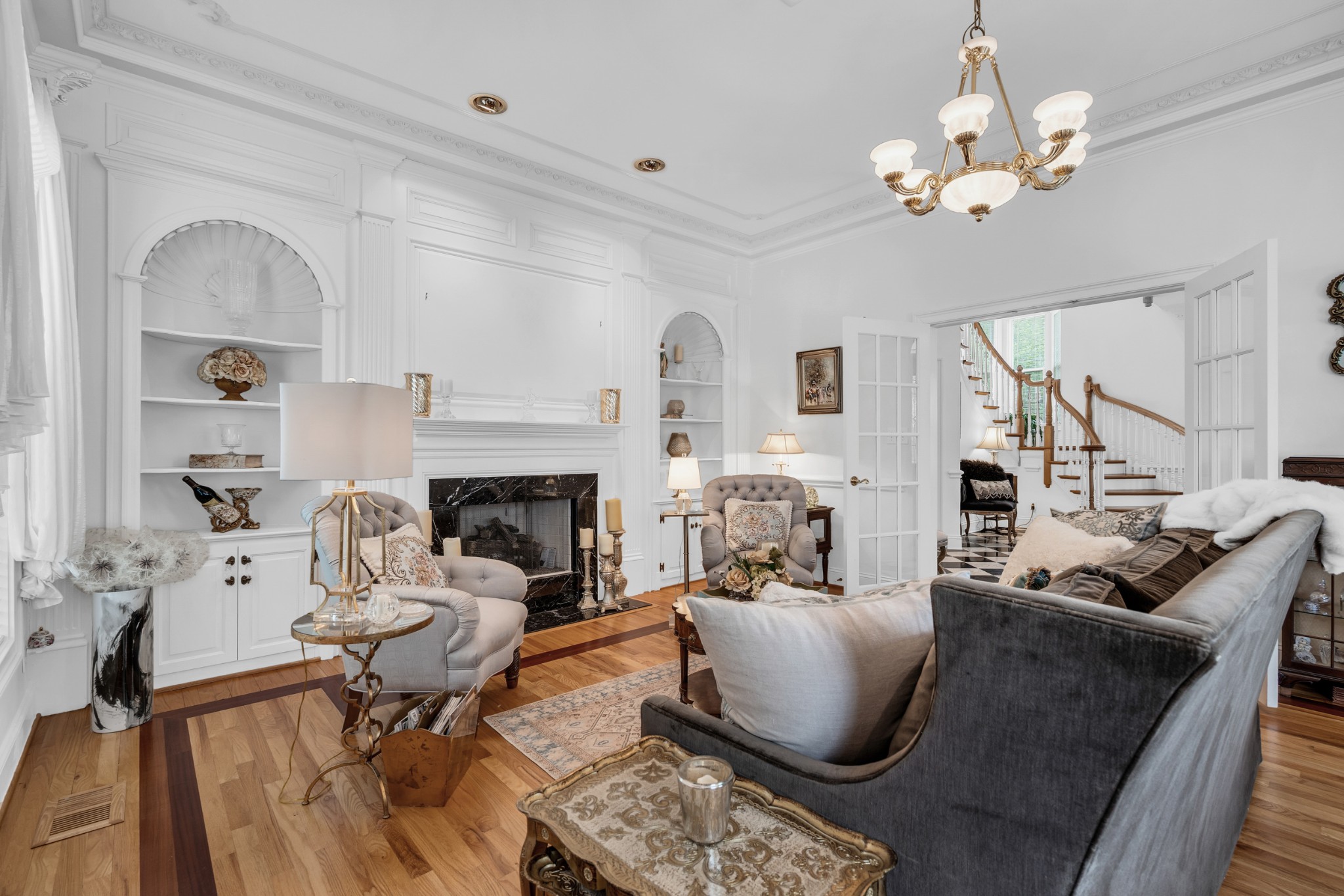 515 Cox Hollow Road Dover, TN 37058 - Photo 21 of 57 a living room with furniture and a fireplace