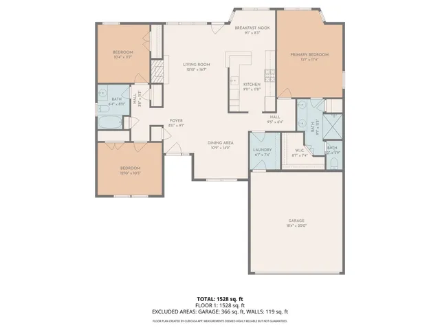a picture of a floor plan