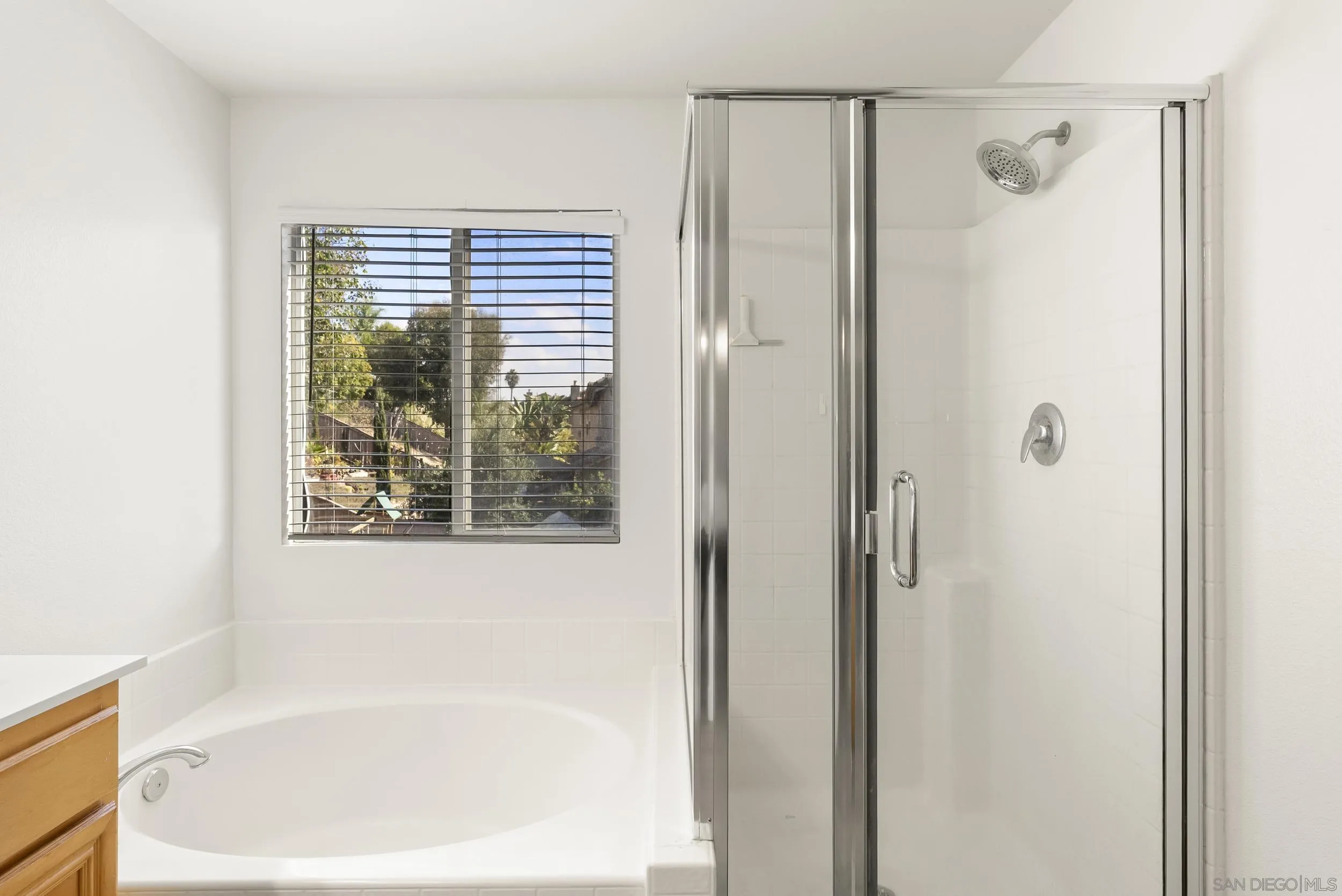 1405 Carneros Valley Street Chula Vista, CA 91913 - Photo 28 of 45 a bathroom with a bathtub and a shower