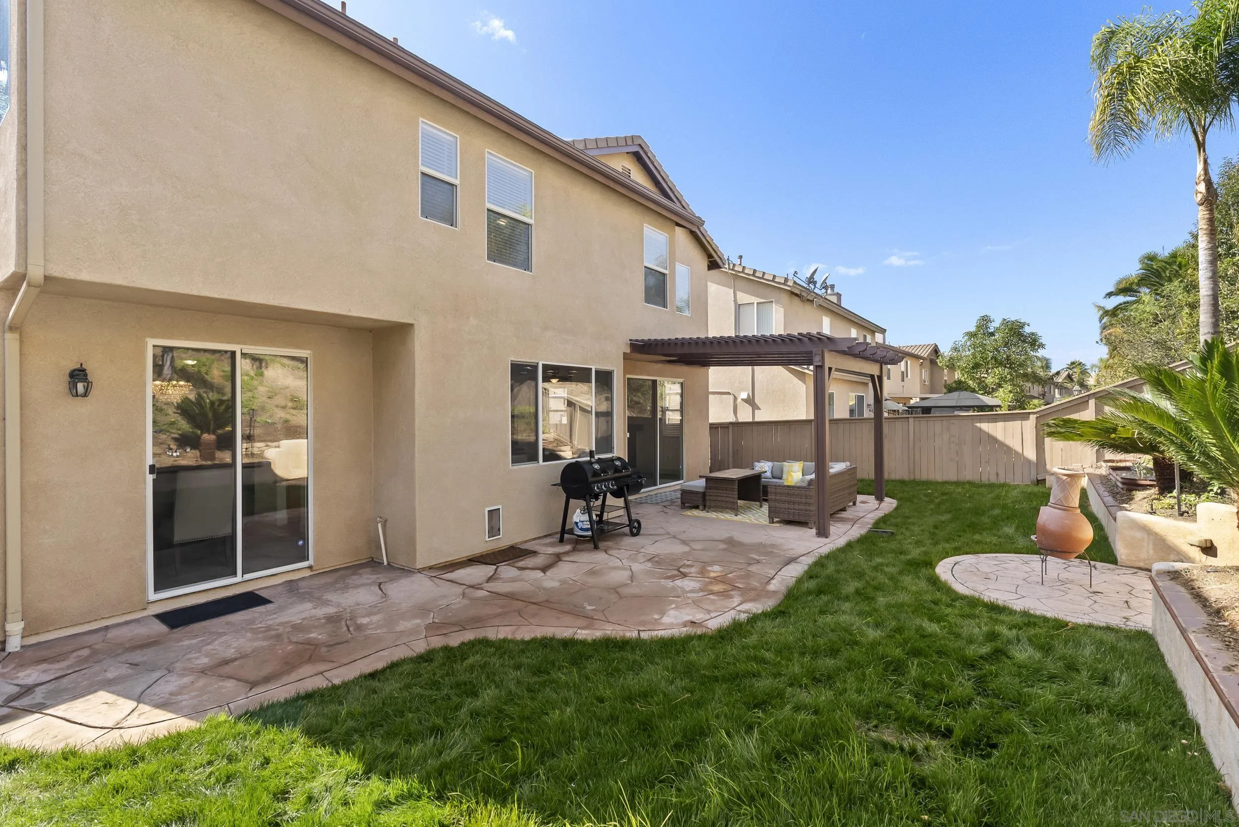 1405 Carneros Valley Street Chula Vista, CA 91913 - Photo 44 of 45 a view of a house with backyard porch and sitting area