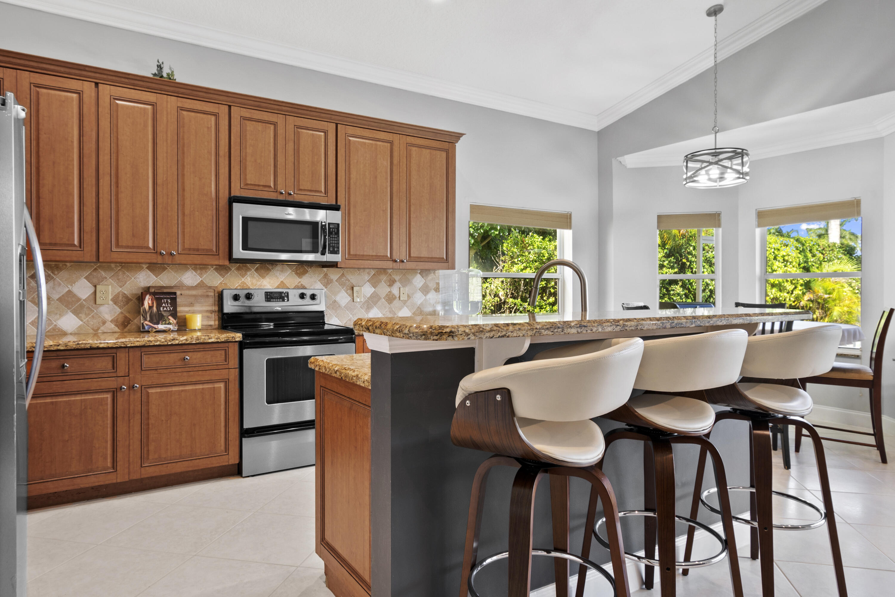 3526 Old Lighthouse Circle Wellington, FL 33414 - Photo 3 of 35 Kitchen with center island