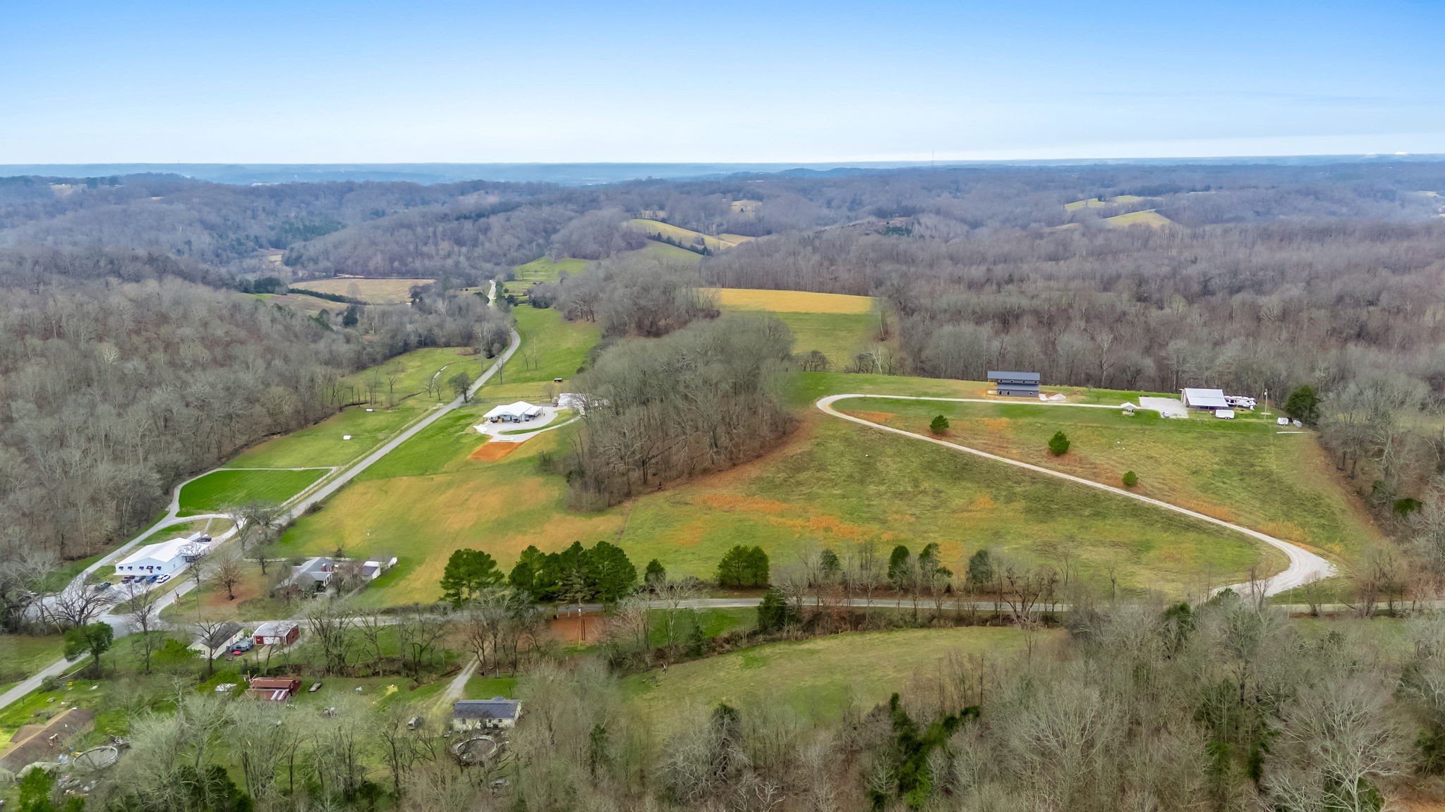 190 Reece Lane Pulaski, TN 38478 - Photo 22 of 70 an aerial view of a house with a yard
