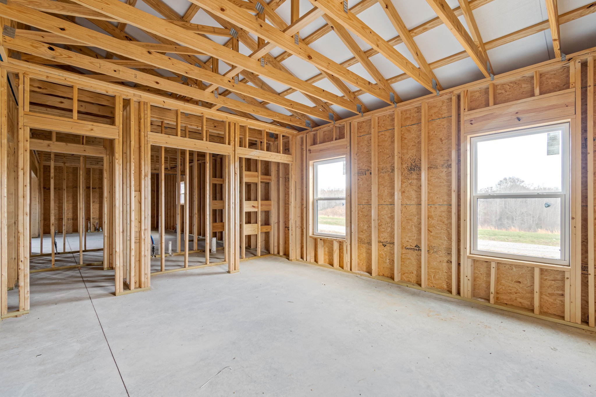 190 Reece Lane Pulaski, TN 38478 - Photo 57 of 70 a view of an empty room with a balcony