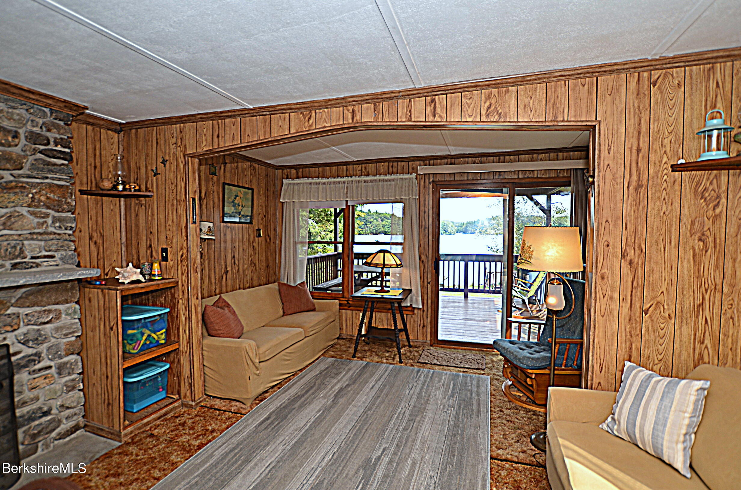 71 Flint Farm Road Otis, MA 01029 - Photo 13 of 21 a living room with furniture and wooden floor
