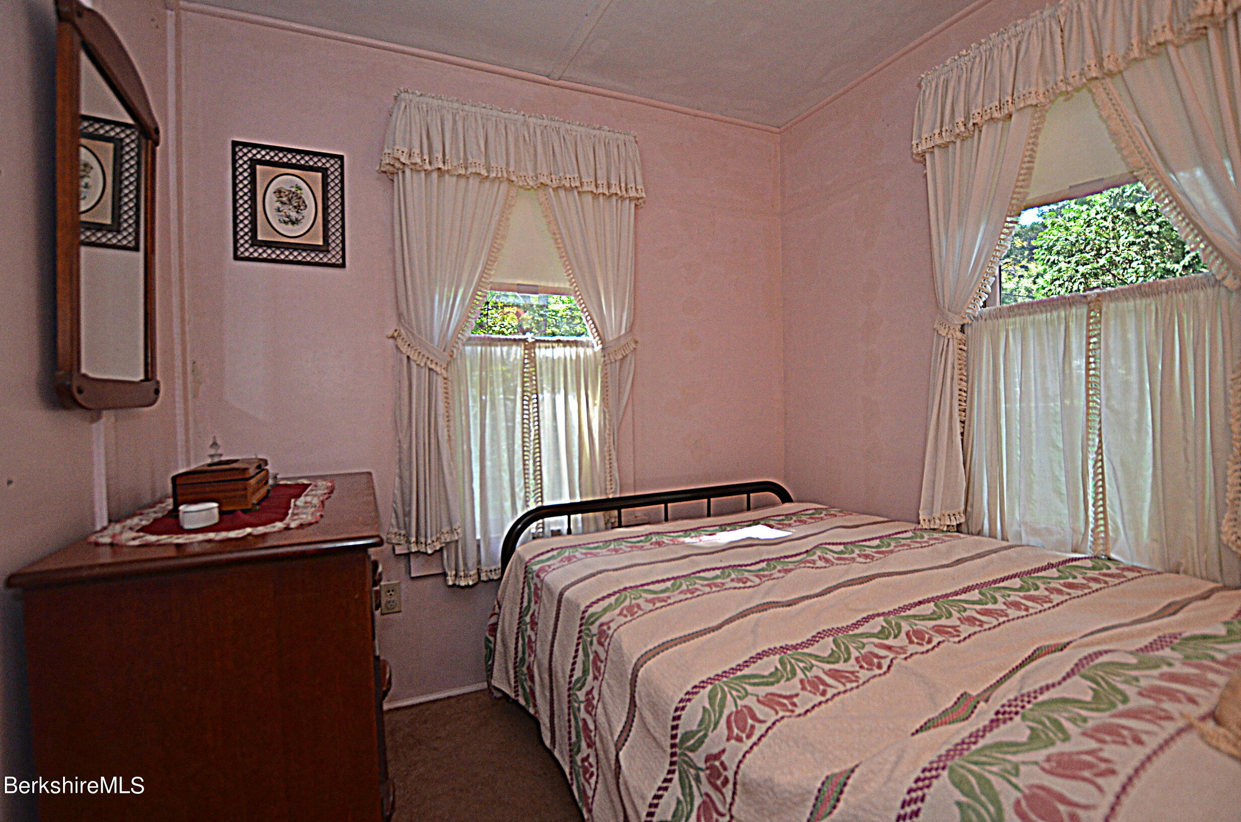 71 Flint Farm Road Otis, MA 01029 - Photo 20 of 21 a bedroom with a bed and a window