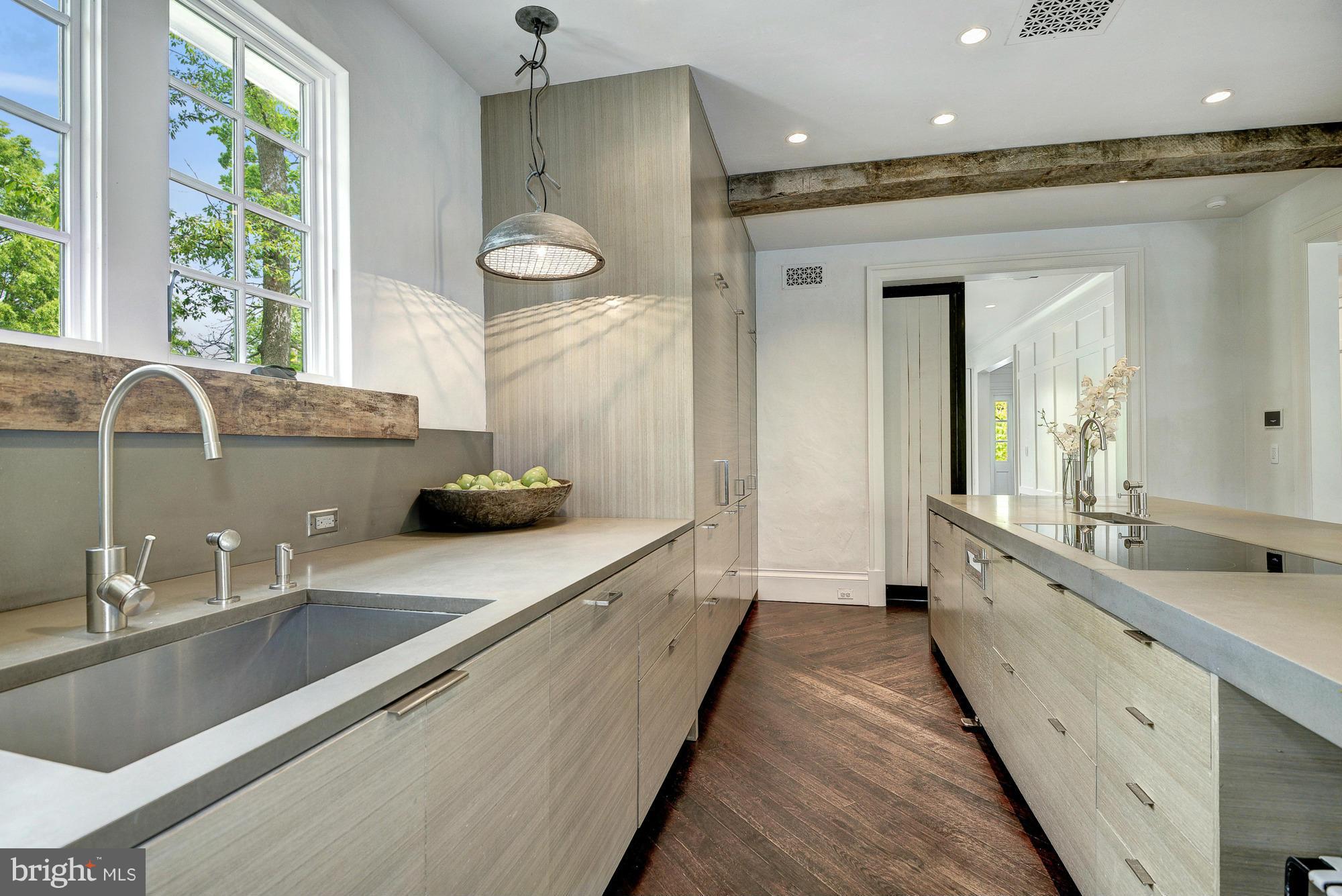 3420 36th Street Northwest Washington, DC 20016 - Photo 26 of 28 Gourmet kitchen w/ koto wood cabinetry
