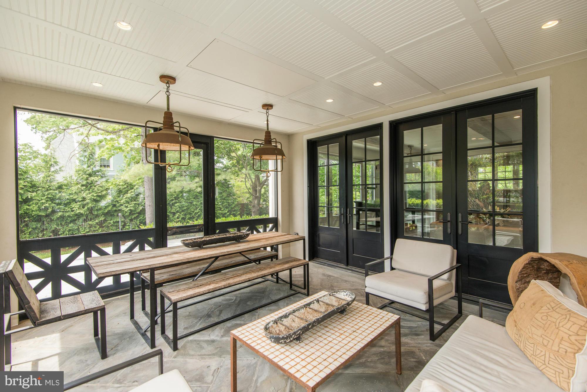 3420 36th Street Northwest Washington, DC 20016 - Photo 8 of 28 Screened-in porch off family room