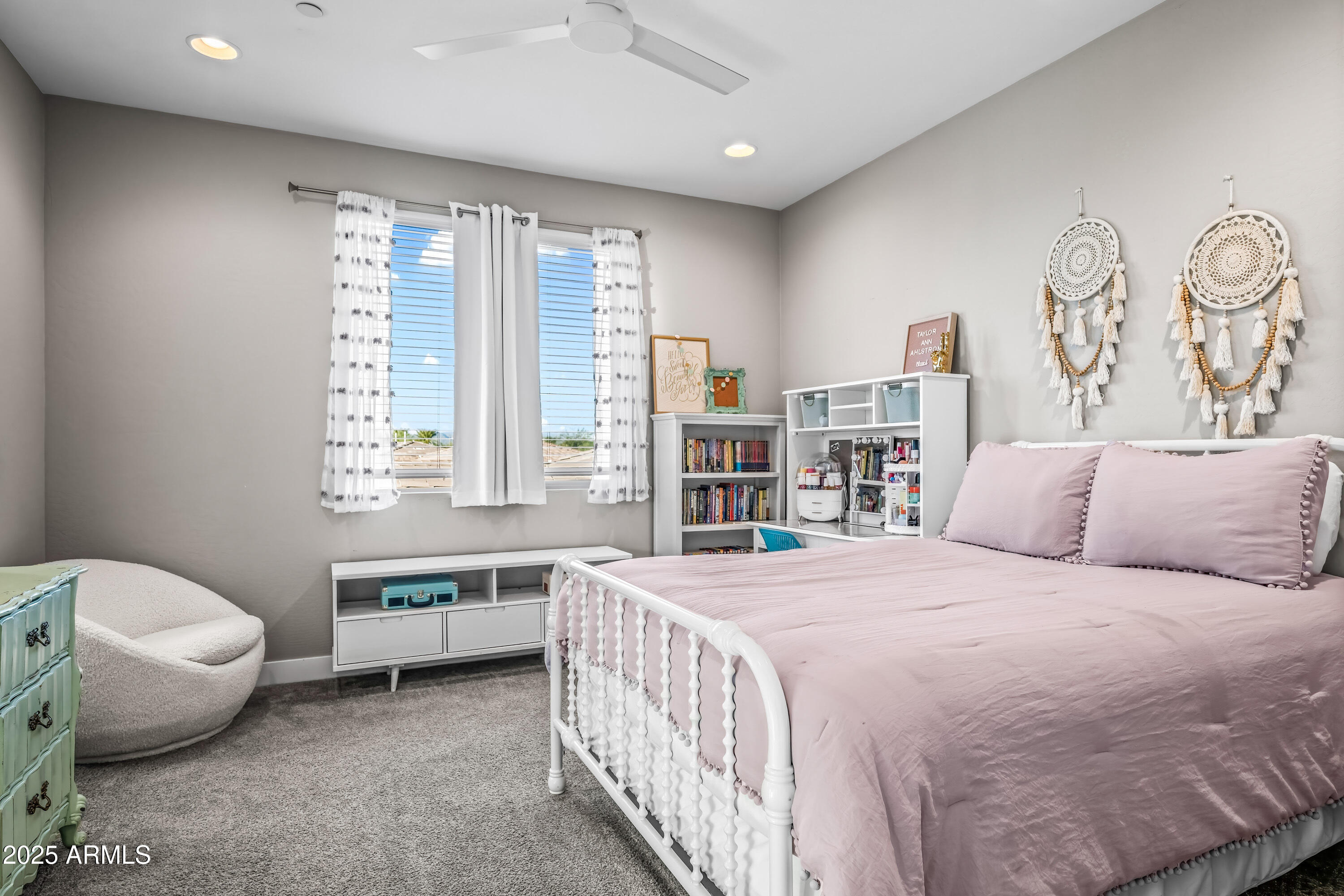 22211 North 31st Street Phoenix, AZ 85050 - Photo 40 of 94 a bedroom with a bed and a large window