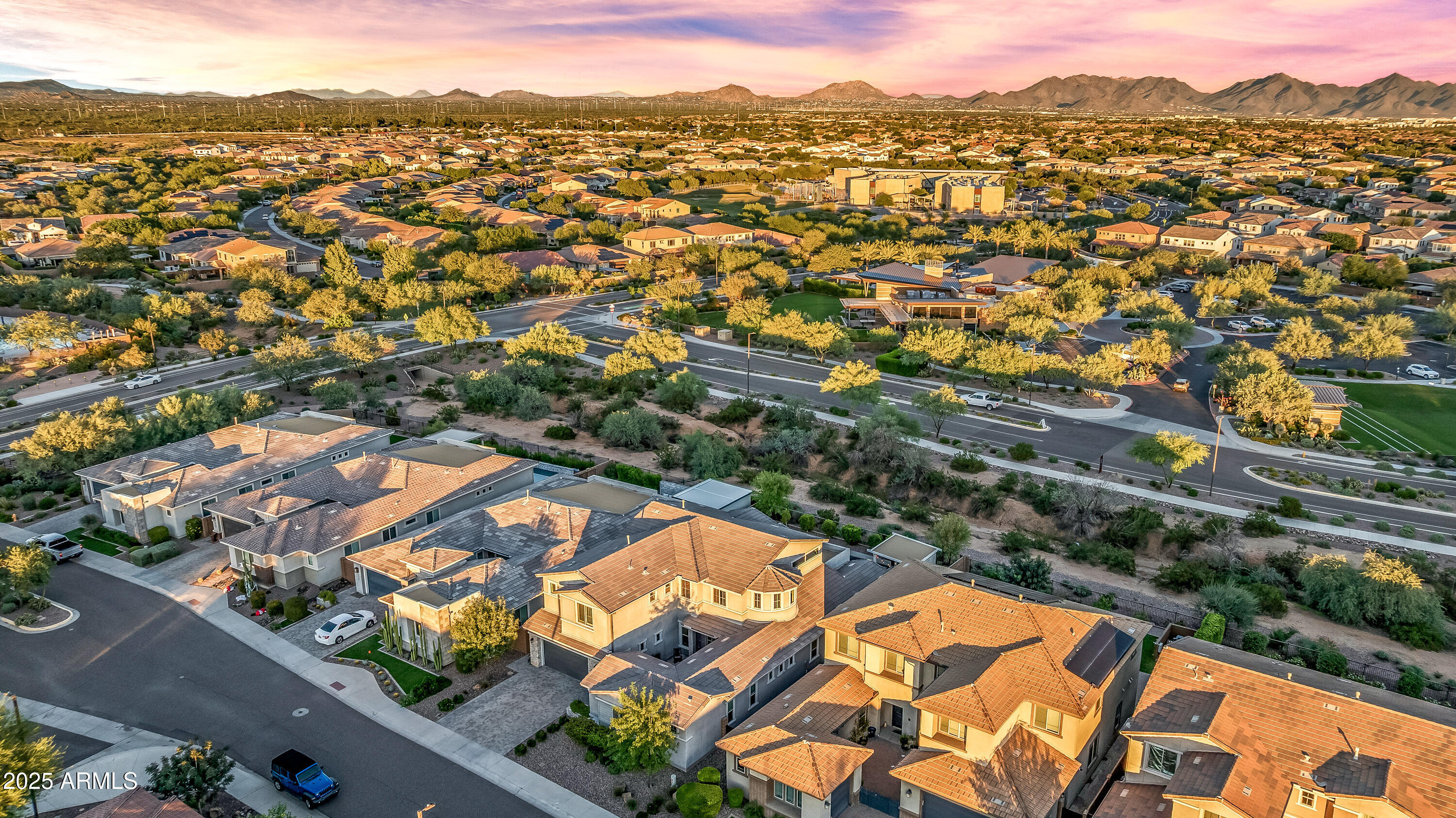 22211 North 31st Street Phoenix, AZ 85050 - Photo 77 of 94 an aerial view of residential houses with outdoor space