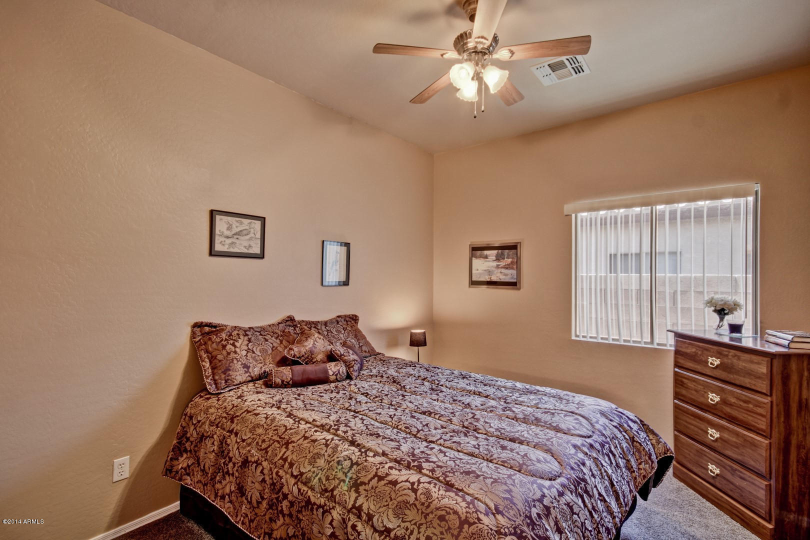 17586 West Agave Court Goodyear, AZ 85338 - Photo 29 of 46 Bedroom 3 w/ ceiling fan