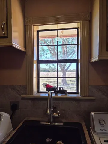 a room with a window