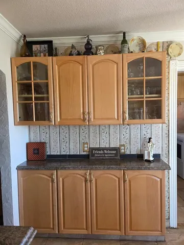 a view of a storage and utility room