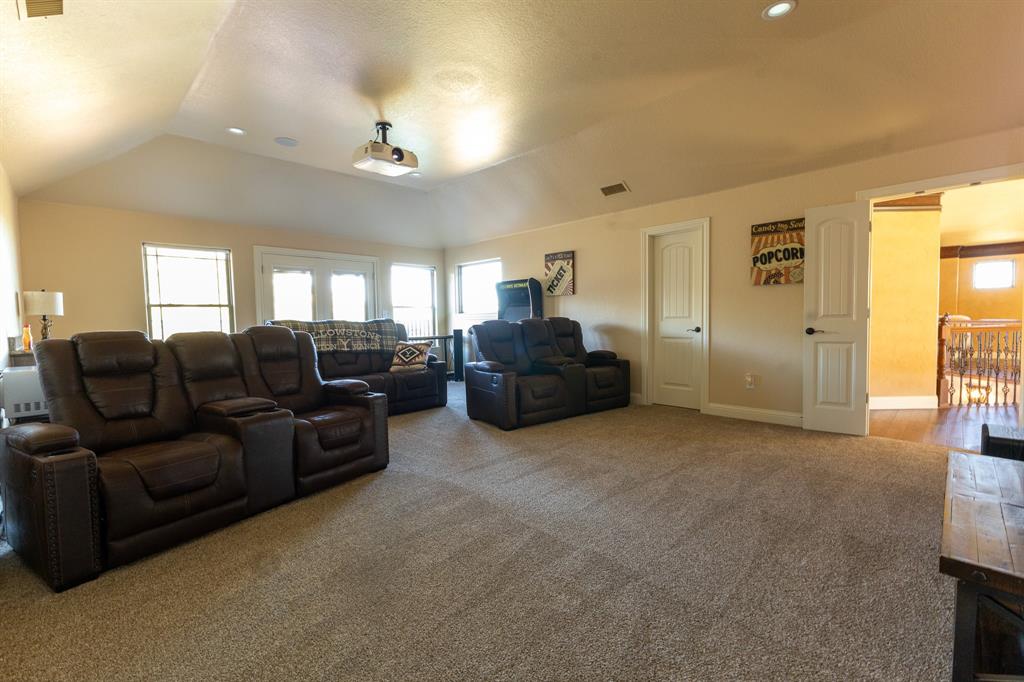 642 Cedar Crk Rnch Trail Tuscola, TX 79562 - Photo 27 of 40 Theater room