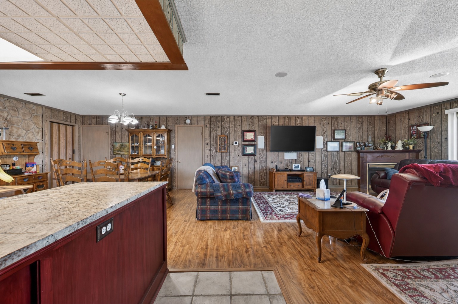 37 Old McLemore Road Taft, TN 38488 - Photo 29 of 57 a living room with furniture and a flat screen tv