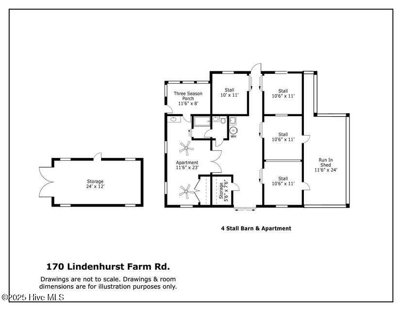 170 Lindenhurst Farm Road Aberdeen, NC 28315 - Photo 50 of 50 170 Lindenhurst Farm BARN floorplan