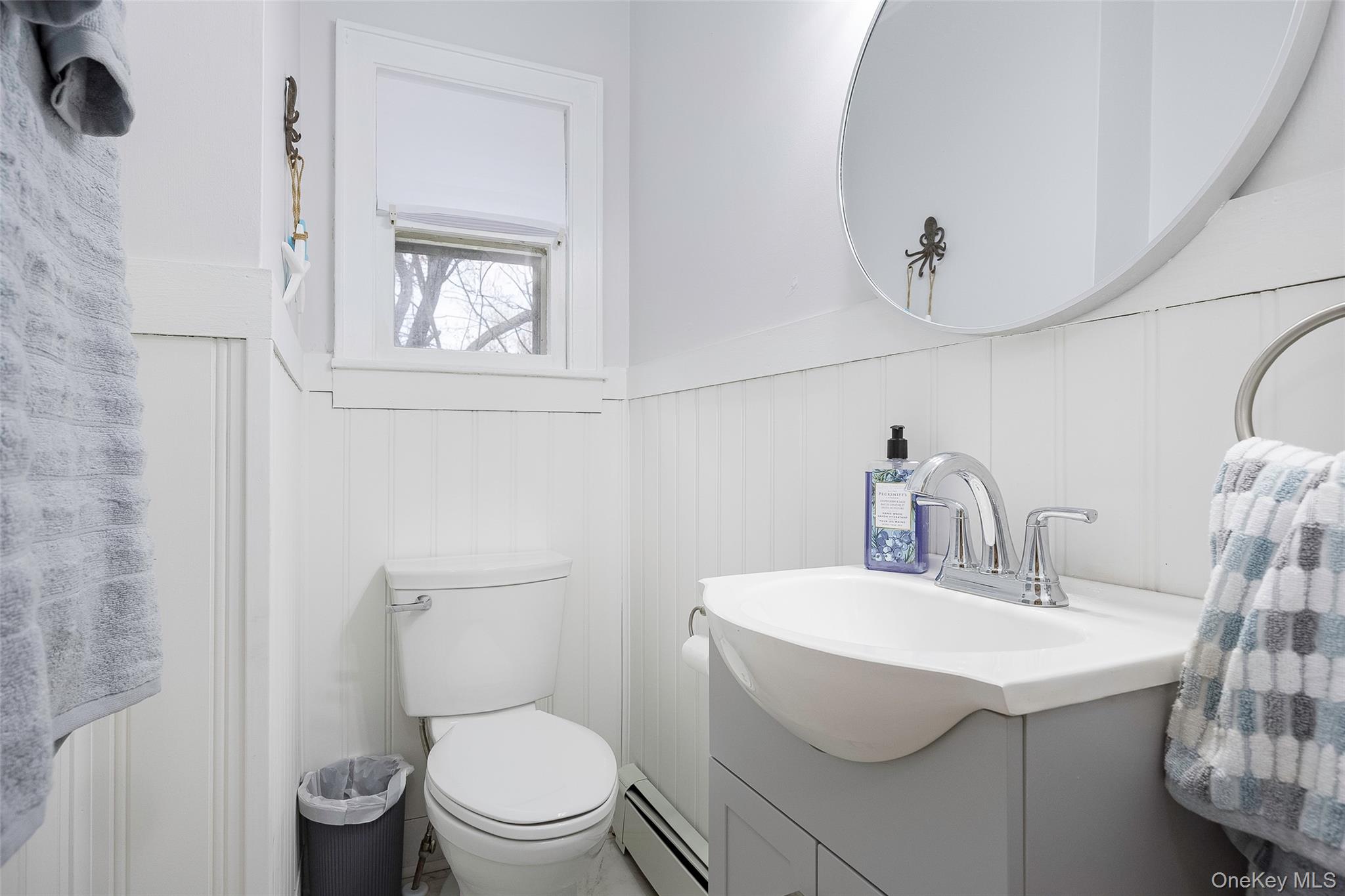 475 East Kerley Corners Road Tivoli, NY 12583 - Photo 12 of 31 a bathroom with a toilet a sink and mirror