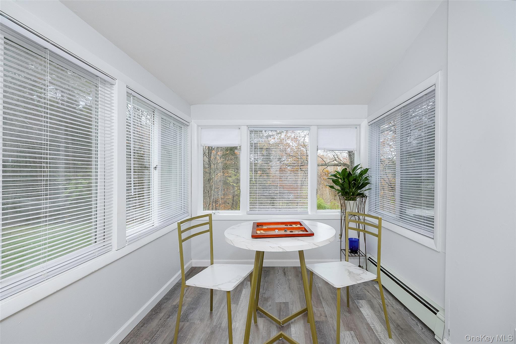 475 East Kerley Corners Road Tivoli, NY 12583 - Photo 8 of 31 a dining room with furniture and a potted plant