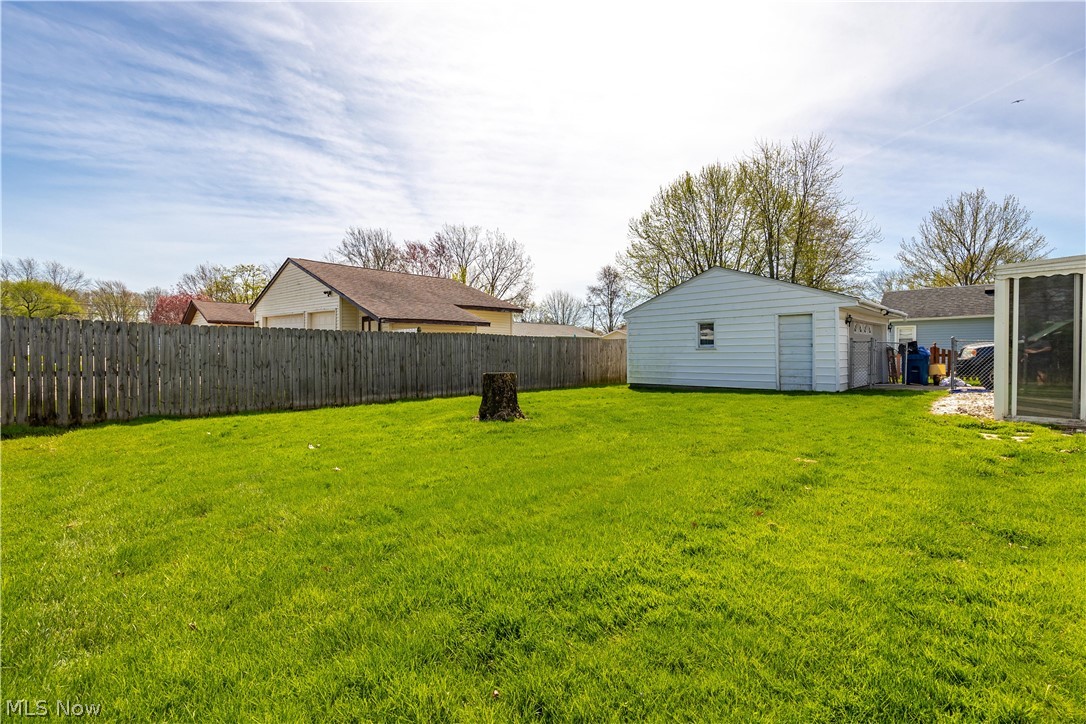 5697 Jaycox Road North Ridgeville, OH 44039 - Photo 28 of 28 View of yard with garage
