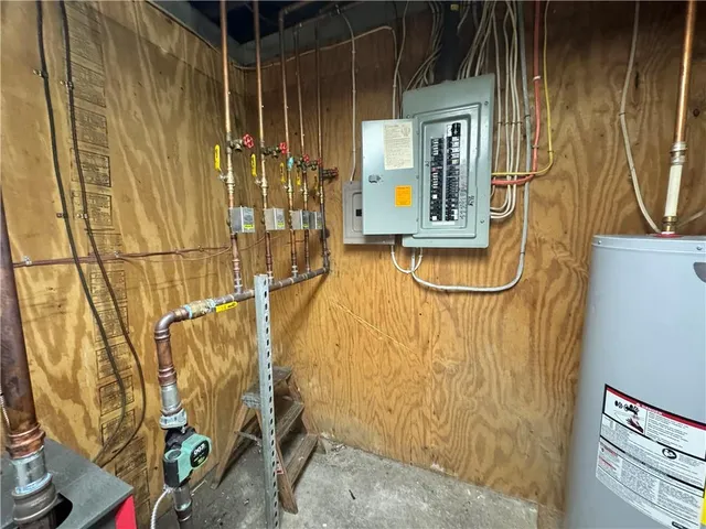 a car parked in garage