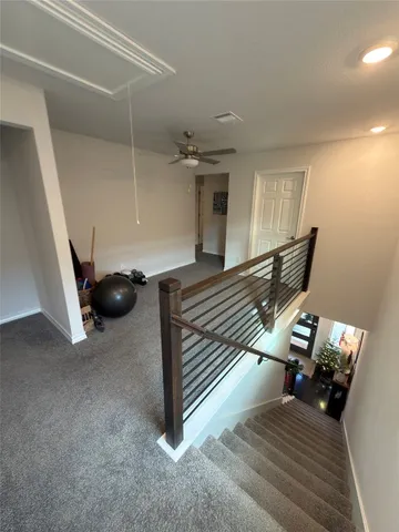 a view of livingroom with furniture