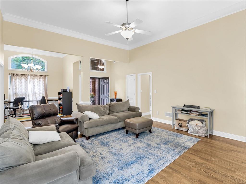 157 Cooks Way McDonough, GA 30252 - Photo 11 of 63 a living room with furniture and a couch
