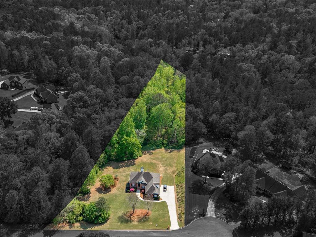 157 Cooks Way McDonough, GA 30252 - Photo 60 of 63 a backyard of a house with a yard and outdoor seating