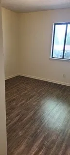 wooden floor in an empty room